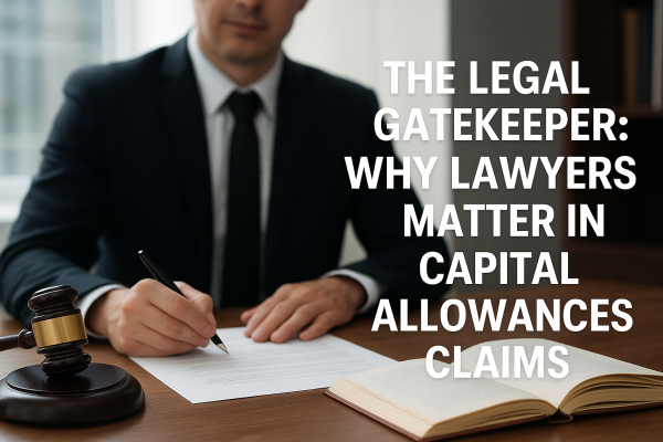 The Legal Gatekeeper: Why Lawyers Matter in Capital Allowances Claims